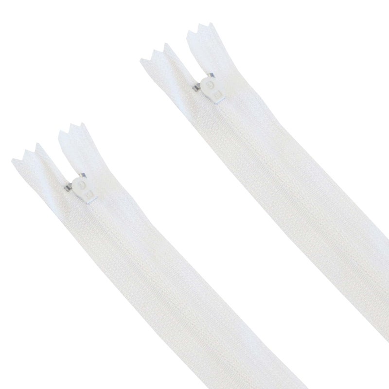 Seeking ROAM Standard Zippers, Nylon Coil, 2 Pieces (White, 16"" Inch) - Image 4